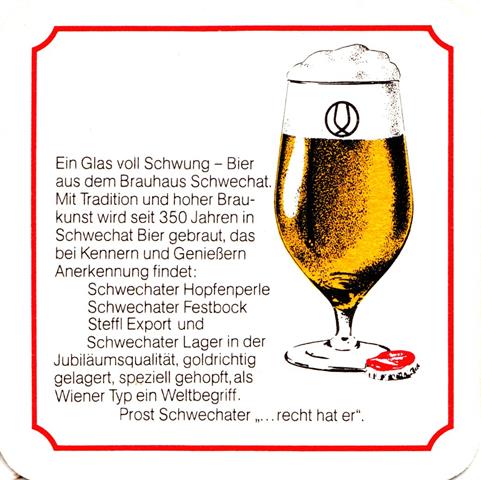 schwechat n-a schwechat 350 jahre 2b (quad180-ein glas-glas dunkel)